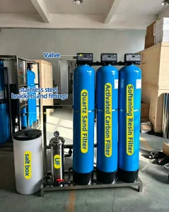 Whole House Soft Water Treatment Equipment Softener Water Filter Activated Carbon Remove Chlorine Scale Bacteria With UF Filter