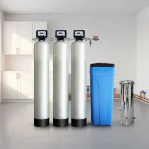 Whole-House Triple-Purpose Pre-Filter Water Softener System 300 Gallons per Hour