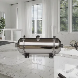 Whole House Under Sink Manual Stainless Steel 304 PVDF Washable Self Cleaning UF Membrane Water Filter 500L/H Flow Household