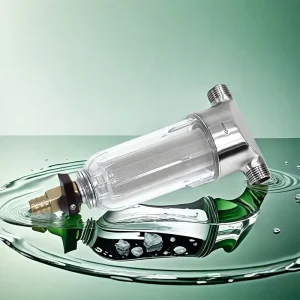Whole-House Water Filter Central Purifier System Backwash 40-Micron 316 Stainless Steel Mesh Pre-Filter