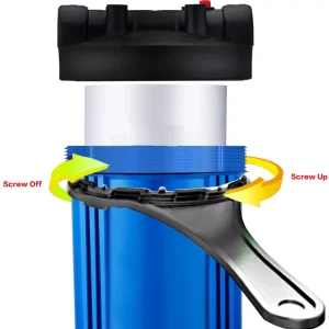 Whole House Water Filter Housing System Blue Plastic PP Filter Housing for Pre-Filtration