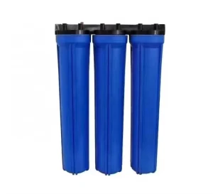 Whole House Water Filter Machine Triple Stages Large Size 20 Inches Electric CLEAN Water 3 Way Filter Water Bottle