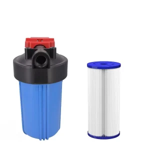 Whole House Water Filter Sediment Filter 10” Big Blue Replacement Pleated Filter