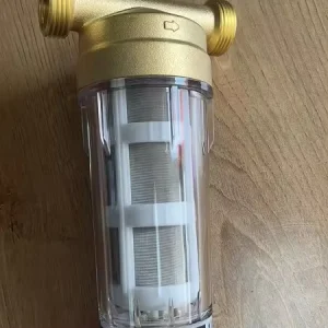 Whole House Water Filter System 316 Stainless Steel Mesh Filter 3/4 Inch Inlet Outlet Washing Machine Pre-filter