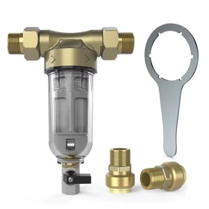 Whole House Water Filter Under Sink Drinking Pre Filter Backwash Water Filtration System