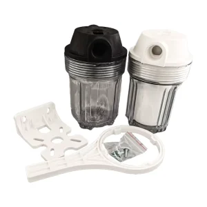 Whole House Water Pre-Filtration System with 10 x 2.5-Inch Sediment Filter Housing for Well and City Water