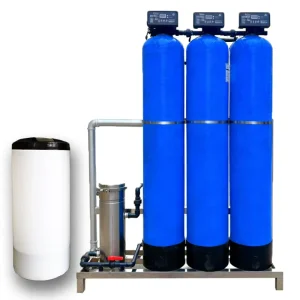 Whole-House Water Softener Purifier All-in-One Machine with Reverse Osmosis Pump, High Capacity, Residential Model