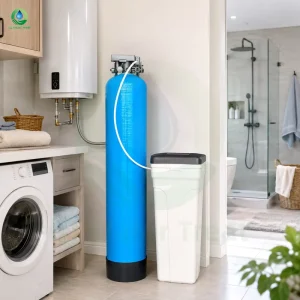 Whole House Water Softener with CE Certified Food Grade 001×7 Resin for Residential Scale Prevention Factory OEM