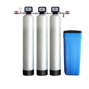 Whole House Water Softening Systems (500L 1000L 2000L) with PLC Pump Pre filtration Three Stage Softening for Home Use