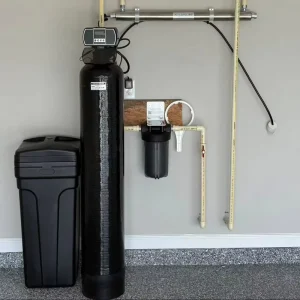 Whole House Water Treatment Ion Exchange Resin 3T/H Automatic Water Softener System for Home Use
