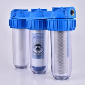 Whole House Water Treatment Purifier 10 Inch 3 Stage Water Filter for Counter Top 3 Stage Water Filters Filtration System