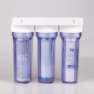 Wholewater Filters Factory customized 10 inch Whole house with 3 Stages Featuring 1″ 2 1/4″ 3/4″ Threads and an air Vent