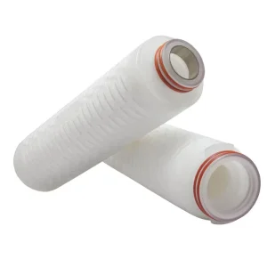 Wide Chemical Compatibility 10″ PP Membrane Pleated Filter for Production Water Sterilization Filtration