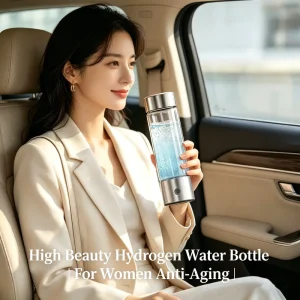 Women Beauty BPA Free Food Grade Material Hydrogen Water Bottle Portable Rechargeable High Purity Hydrogen Rich Water Cup