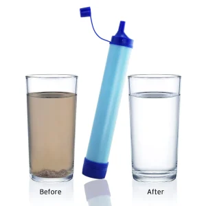 YAMA Mini Portable Drinking Water Purifying Straw Bottle for Camping Climbing Tours Casual Survival Emergency Water Purifier