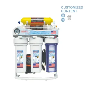 YS 5 Stage Water Filter RO System Electric 75gpd Plastic Self Cleaning Furifier Household Use Certified SASO 1 Year Warranty
