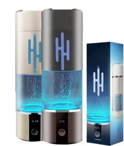 YenvQee Rechargeable 6000PPB H2 Portable H2 Rich Hydrogen Water Bottle SPE PEM Rich Hydrogen Cup Water Generator
