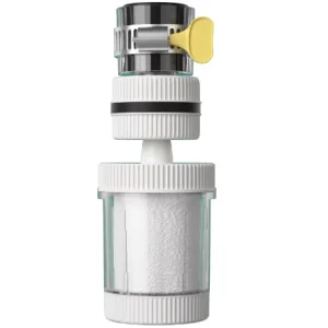Z-052 Activated Carbon & PP Cotton Plastic Faucet Water Filter with Easy Installation 800 GPD Flow Rate