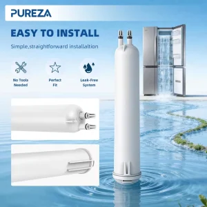 Z004 NSF Certified Plastic Activated Carbon Refrigerator Water Filter Replacement for 46-9030, 46-9083, 9030, 9083