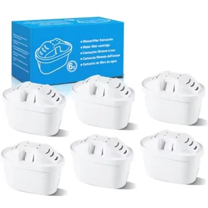 Z059 NSF Classic 1023124 Bri Ta Water Pitcher Filters Household Activated Carbon Effective In Reducing Chlorine 6 Pack