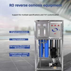 ZWT 500L H Water Treatment System First stage RO Membrane Filtration Sand PP Core Components Multi Voltage (220V 110V 380V)