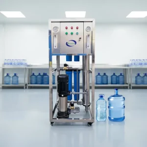 ZWT 500L H Water Treatment System with First stage RO Membrane Filtration Sand & PP Core Components 1 Year Warranty
