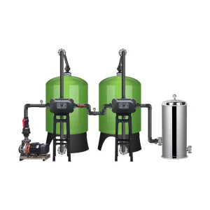 ZWT Disk Filter 1 Year Warranty 10000L Hour 1 kW Pre treatment Raw Water Filtration System