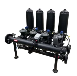 ZWT Large Disk Filter Agricultural Irrigation Industrial Water Treatment Circulating Water Systems 1 Year Warranty 50000L Hour