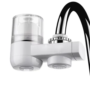 Zecopure Z-012 Manual Activated Carbon Ceramic Faucet Filter Plastic Construction 800 GPD Flow Rate Easy Installation Household