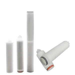 first stage 10″ water filter cartridge replacement refill cartridge filter PP PES Pleated Membrane water filter cartridge