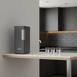 intelligent TDS display RO system under sink water filter for Households Self Cleaning Feature Tankless Design for Hotels use
