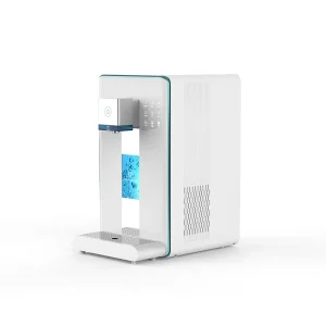 table top direct drinking HYDORGEN hot cold alkaline ro water filter